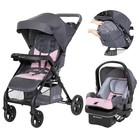 Baby Trend Passport Cargo Stroller Travel System Ez-lift Infant Car Seat Pink