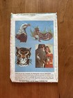 Simplicity 7116 Vintage Embroidery Transfer Pattern 1970   s Eagle Leopard Birds