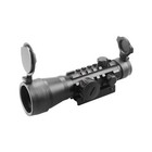 2x30mm Tactical Green Red Dot Sight Waterproof Mountable Rifle Scope