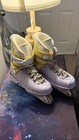 Small Aggressive Inlines - Roces M12 Ufs Lavender   Yellow Size 5 - Used 3 Times