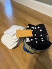 Wegreeco Lot Of 5 Pocket Cloth Diapers One Size Fits Most Newborn Multicolor