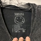 Nirvana Serve The Servants Snake Graphic Black Cotton T-shirt Size M