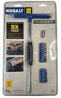 Kobalt 1 4  Drive 17pc T-handle Speed Driver Including Bits   Adapter 0856863