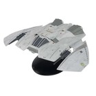 Eaglemoss Battlestar Galactica Ship Replica   Cylon Raider  blood   Chrome 
