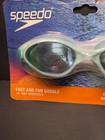 Speedo Junior Fast   Fun Swim Goggles Mirrored  Ages 6   14  Uv Protection New