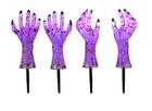 Member s Mark Zombie Hand Stake Lights  Set Of 4