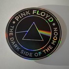 Pink Floyd Holographic Sticker     3 5   Waterproof   Uv-resistant