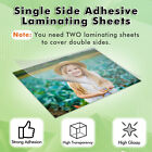 100 Koala Self-adhesive Laminating Sheet 9x12 Clear Peel N Stick No Machine Need