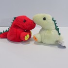 Lot Of 2 1997 Puffkins Swibco Drake   Dinky Stuffed Animal Mini Plush Vtg