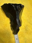 Large Natural Black Obsidian Rough Specimen 6    Display Volcanic Glass Estate Fin