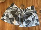 Norwex Optic Scarf Multifunctional Microfiber Cloth Grey Monochromatic Design