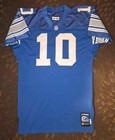 Charlie Batch Detroit Lions 2001 Game Worn Autographed Jersey