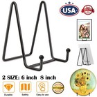 Metal Frame Holder Display Stands For Picture Plate Book Photo Easel 6  8  Usa