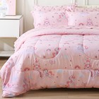 Kids Twin Bedding Sets  Girls Comforter  Pink Unicorn