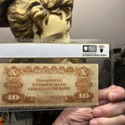 1937 10 Pesos Us  Philippine National Bank  Bank Pmg Vf30