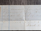 1868 Civil War Revenue Stamp Promissory Note Claverack Ny Paper Ephemera Antique