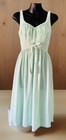 Vintage Shadowline Short Nightgown Babydoll Mint Pastel Green Sweet Romantic