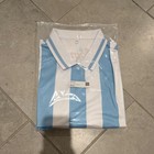 Coors Light Blue white Striped Soccer Beer Jersey Shirt Size Xl