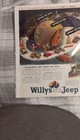 Willys Universal Jeep Vintage Multicolor Automobile Print Ad United States