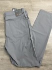  199 Kjus Iver 5 Pocket Stretch Golf Pant Tailored Fit Steel Gray 34x32 New