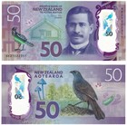 2021 New Zealand 50 Dollars Polymer P 194 New Unc Banknote
