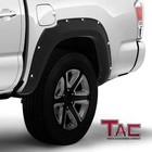Fender Flares Cover Toyota Tacoma Truck Off-road 4pcs Matte Black Smooth Front