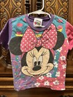 Vintage Disney Aop Minnie Mouse Graphic Shirt Tagged 4 5