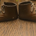 Copper Dipped Vintage Baby Shoes