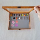 Freezable Paint Storage With Palette For Mixing Colors Size 8 2 10 2 In  21 26 