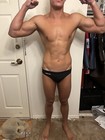 Swimsuit Swim Team Speedo Trunks 32 34 36 Black Racer Racing Swimming