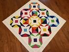 This And That  Lap Or Baby Quilt Top - Lots Of Color