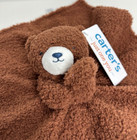 Nwt Carters Just One You Knubby Brown Bear Plush Baby Security Blanket Toy Lovey