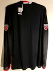 Adidas Authentic Mls Long Sleeve Jersey Washington D c  United Team Black Sz M