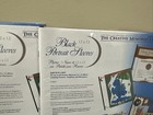 3 Pks Creative Memories 12x12 Scrapbook Black Portrait Sleeves 5 Sheets Nip 2001