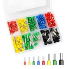 260pcs Wire Ferrules Terminals Kit  Awg 22-8 Ferrule Crimping Tool Kit  Wire