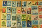 Orig  1950-s Soviet Belarus Ussr Borisov Factory Matchbox Labels Set S048