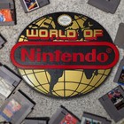 Large Engraved  world Of Nintendo  Sign Wall Art Video Game Decor