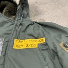 Vtg 80s Alpha Industries N-3b Parka Military Issued Captain Reflective Techwear