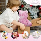 Muiteiur 13 7  Bear Stuffed Animal Pink Weighted Teddy Bear Plush Toy