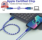 Iphone Charger Cord 20ft 6m  apple Mfi Certified  Lightning Cable Extra Long Iph
