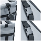 Pet Dog Booster Car Seat Cover Carrier Basket Safety Protector W  Zipper Pocket