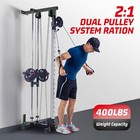 Lat Pull Down Machine Cable Crossover Machine High   Low Pulley Station Training