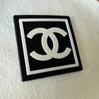 Chanel 1  Designer Rubber Tag Label Replacement Accessories 4 X 4 Cm