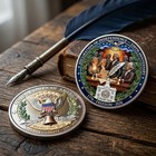 Usa 250th Anniversary Commemorative Coin 1776-2026 Double-sided Collectible