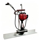 Gas Concrete Vibrating Machine 4 Stroke Power Screed W  1m 14cm Blade Board