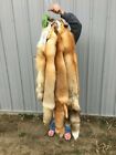 Tanned Red Fox  Winter    heavy Fur    Western - Imperfect Grade