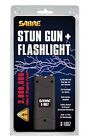 Sabre 3 8 Million Volt Black Stun Gun With Led Flashlight S-1007-bk   new   L  k