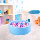 Plastic Play Balls For Ball Pit Crush Proof Bpa Free Pastel Colors Kids Toy Set