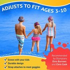 Frogglez Pain-free Swim Goggles For Kids Under 10 Ages 3-10 No Hair Pulling