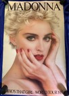 Sealed Vintage 1987 Madonna Who s That Girl World Tour Poster Winterland 24x36